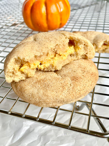 Pumpkin AND Lemon Cheesecake-Stuffed Snickerdoodles Online Baking Class