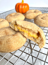 Load image into Gallery viewer, Pumpkin AND Lemon Cheesecake-Stuffed Snickerdoodles Online Baking Class